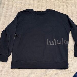 Lululemon Black Sweatshirt